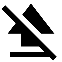 Shift Lock Off Fill Icon from Sharp Fill - Streamline Material Set