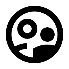Supervised User Circle Icon from Sharp Line - Streamline Material Set