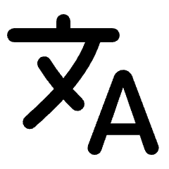 Translate Icon from Rounded Line - Material Pro Set