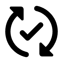 Update Complete Icon from Rounded Line - Material Pro Set