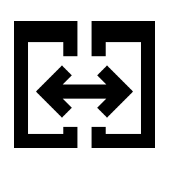 View Side By Side Icon from Sharp Line - Streamline Material Set