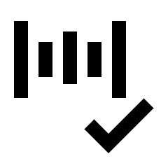 Voice Activation Validate Icon from Outlined Line - Streamline Material Set