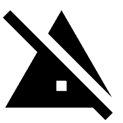 Warning Off Fill Icon from Sharp Fill - Streamline Material Set