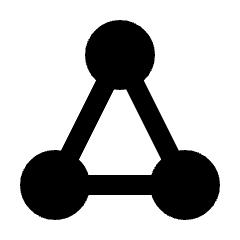 Webhook Alt Fill Icon from Rounded Fill - Streamline Material Set
