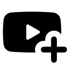 Youtube Activity Icon from Rounded Line - Material Pro Set