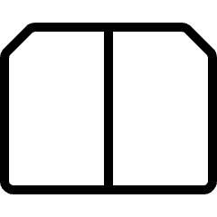 Common File Book Icon from Ultimate Light Set