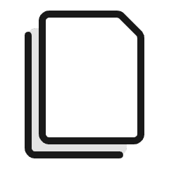 Common File Double 1 Icon from Ultimate Colors Set