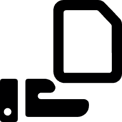 Common File Give Hand 1 Icon from Ultimate Bold Set