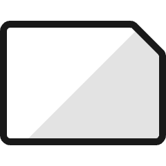 Common File Horizontal Icon from Ultimate Colors Set