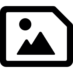 Common File Horizontal Image Icon from Ultimate Bold Set