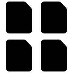 Common File Module Icon from Ultimate Bold Set