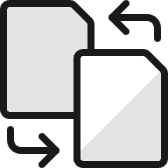 Common File Rotate Icon from Ultimate Colors Set