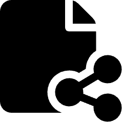 Common File Share Icon from Ultimate Bold Set