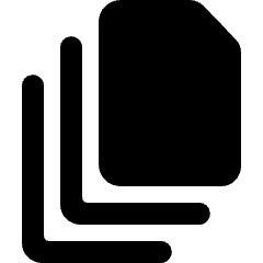 Common File Stack Icon from Ultimate Bold Set