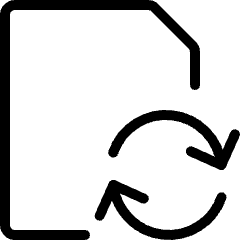 Common File Sync Icon from Ultimate Light Set