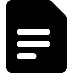 Common File Text Icon from Ultimate Bold Set