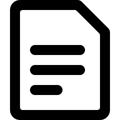 Common File Text Alternate Icon from Ultimate Bold Set