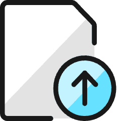 Common File Upload Icon from Ultimate Colors Set