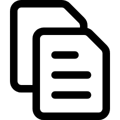 Duplicate File Icon from Ultimate Regular Set