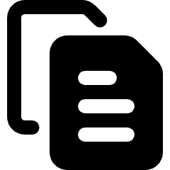 Duplicate File Alternate Icon from Ultimate Bold Set