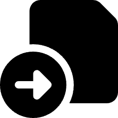 File Move Icon from Ultimate Bold Set