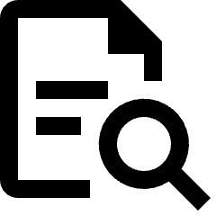 Text Document Search Icon from Nova Line Set