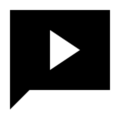 Auto Read Play Fill Icon from Sharp Fill - Streamline Material Set