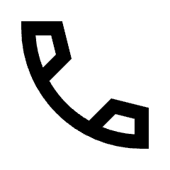 Call Icon from Sharp Line - Material Pro Set