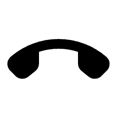 Call End Fill Icon from Rounded Fill - Streamline Material Set