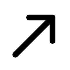 Call Made Icon from Rounded Line - Streamline Material Set