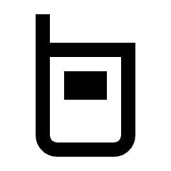 Cellphone Icon from Sharp Line - Material Pro Set