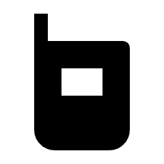 Cellphone Fill Icon from Outlined Fill - Streamline Material Set