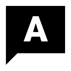 Chat Answer Fill Icon from Sharp Fill - Streamline Material Set