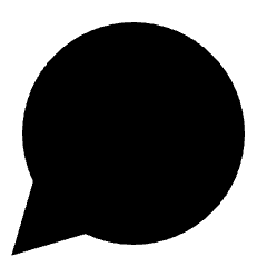 Chat Bubble Alt Fill Icon from Outlined Fill - Streamline Material Set