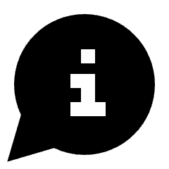 Chat Info Alt Fill Icon from Sharp Fill - Material Pro Set