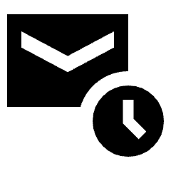 Draft Email Fill Icon from Sharp Fill - Streamline Material Set