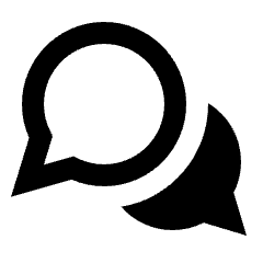 Forum Alt Icon from Sharp Line - Material Pro Set