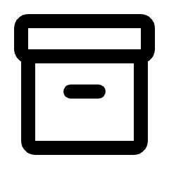 Inventory 2 Icon from Rounded Line - Streamline Material Set