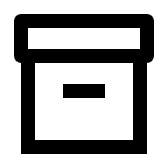 Inventory 2 Icon from Outlined Line - Streamline Material Set