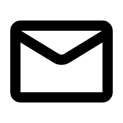 Mail Icon from Rounded Line - Material Pro Set