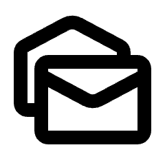 Mark As Unread Icon from Rounded Line - Streamline Material Set