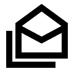 Notification Multiple Icon from Sharp Line - Material Pro Set