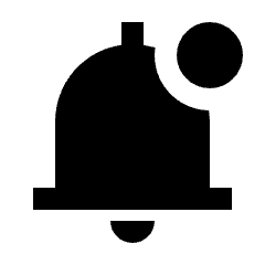 Notifications Unread Fill Icon from Outlined Fill - Streamline Material Set