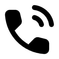 Phone In Talk Fill Icon from Rounded Fill - Streamline Material Set