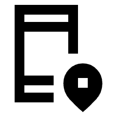 Phone Location Icon from Sharp Line - Streamline Material Set