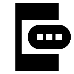 Phone Password Fill Icon from Sharp Fill - Streamline Material Set