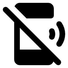 Phonelink Ring Off Fill Icon from Rounded Fill - Material Pro Set