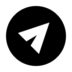 Send Circle Fill Icon from Sharp Fill - Material Pro Set