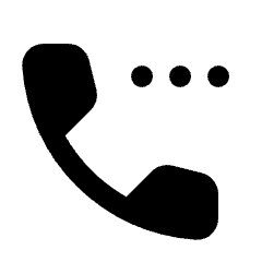 Settings Phone Fill Icon from Rounded Fill - Streamline Material Set