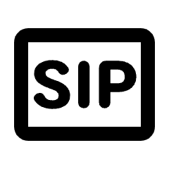 Sip Icon from Rounded Line - Material Pro Set